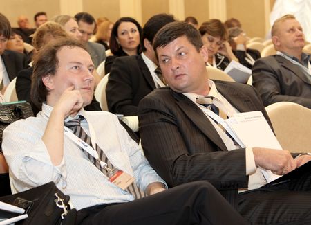 Члены экспертного совета Юрий Гончаров и Владимир Бредников